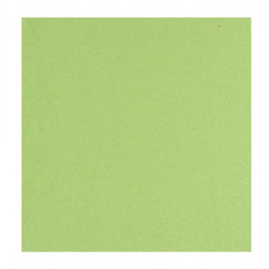 Servetele Okay Vert Pomes, Culoare Verde Mar, Dimensiune 33x33 cm, 2 Straturi, 50 Foi/Pachet