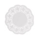 Dantela pentru Tort din Hartie, Culoare Alba Fi 17, 100 Buc/Set