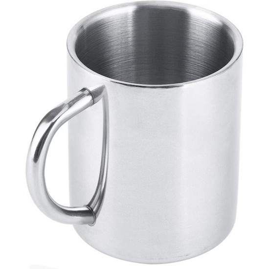 Cana Din Inox Cu Pereti Dubli, Capacitate 260 Ml