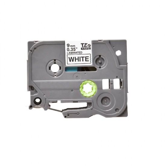 Ribon i-Aicon Brother P-Touch TZE221, Negru pe Banda Alba, 9mm x 8m, Ribon Compatibil Brother TZE221 Black on White Tape, Ribon Negru pe Banda Alba Compatibil Brother TZE 221, Ribon Compatibil Brother P-Touch TZE221
