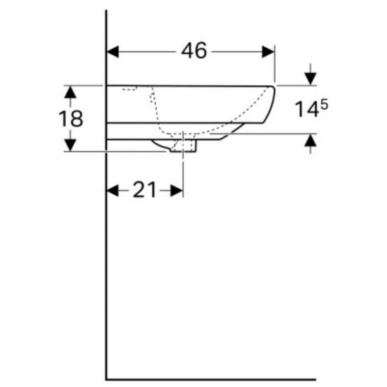 Lavoar Geberit Selnova Square, Alb, Obiecte Sanitare Geberit, Lavoar Patrat, Lavoar Dreptunghiular, Chiuveta Geberit Selnova Square, Chiuveta Patrata, Chiuveta Dreptunghiulara, Lavoar Baie, Lavoare Baie, Lavoare Simple, Obiecte Sanitare Baie