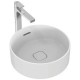 Lavoar Rotund pe Blat Ideal Standard Strada II, 38 cm, cu Preaplin