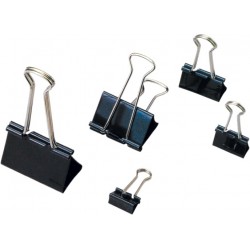 Clip Hartie 41mm, 12buc/cutie, Iternet - Negru