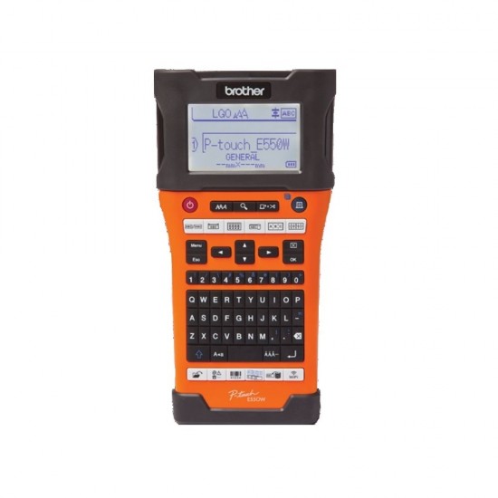 Aparat de Etichetat Brother P-Touch PT-E550WVP, Rezolutie 180x360 DPI, Transfer Termic, Interfata USB si Wi-Fi, Cutter Automat