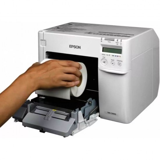 Imprimanta pentru Etichete Epson ColorWorks C3500, Rezolutie 720x360 DPI, Imprimante Etichete Color, Epson Imprimanta Printare Etichete Color, Tehnica Birou, Imprimante Color pentru Etichete, Epson Imprimante ColorWorks C3500
