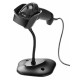 Cititor Coduri de Bare 2D Zebra DS2208, Interfata USB, Scanare Imager si Stand, Culoare Negru