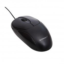 Mouse Cu Fir Q-connect - Negru