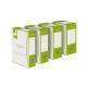 Cutie Arhivare 150mm, 100x339x298mm, Carton 400gsm, Q-connect - Alb/verde