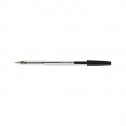 Pix Transparent Cu Mina Interschimbabila , Varf 0.7mm, Q-connect - Negru