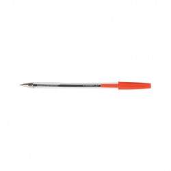 Pix Transparent Cu Mina Interschimbabila , Varf 0.7mm, Q-connect - Rosu