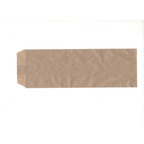 Pungi pentru Tacamuri Natur 8x2.5x19 cm, 1575 Buc/Bax, 50 g/mÂ², Pungi Hartie Maro Neimprimata, Pungi din Hartie Kraft Natur, Pungi Tacamuri, Pungi pentru Tacamuri, Pungi de Tacamuri, Pungi din Hartie pentru Tacamuri