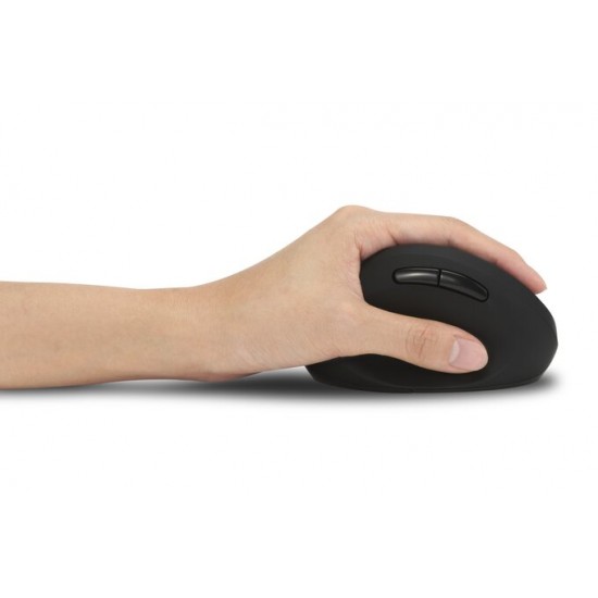 Mouse Vertical Kensington Profit, Conexiune Wireless, Pentru Mana Stanga, Negru