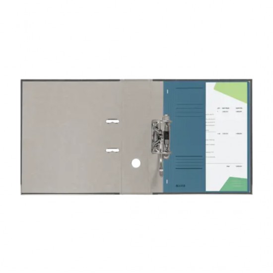 Dosar Cu Sina Leitz 1/2, Carton, A4, Cu Capse, 170 Coli, Albastru