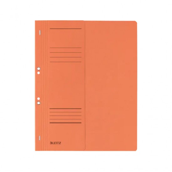 Dosar Cu Sina Leitz 1/2, Carton, A4, Cu Capse, 170 Coli, Orange