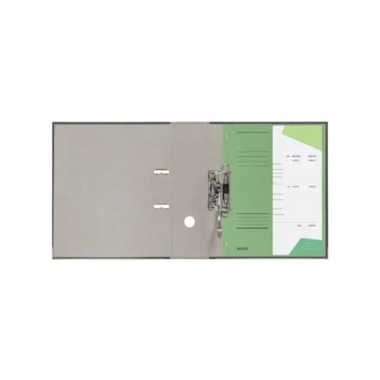 Dosar Cu Sina Leitz 1/2, Carton, A4, Cu Capse, 170 Coli, Verde