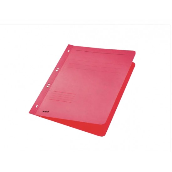 Dosar Cu Sina Leitz 1/1, Carton, A4, Cu Capse, 170 Coli, Rosu