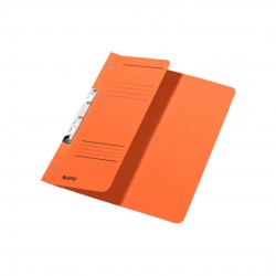 Dosar Cu Sina Leitz 1/2, Carton, A4, Incopciat, 170 Coli, Orange