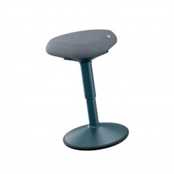 Scaun Ergonomic Leitz Ergo, Pozitie Sezut/ In Picioare, Inaltime Reglabila (47-64 Cm), Gri-carbune
