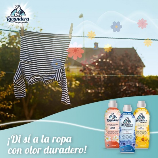 Balsam De Rufe Lavandera Brisa Mediterranea 1l, 45 Spalari