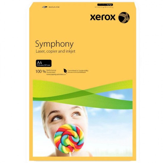 Hartie Copiator A4 Xerox, Galben Mid, 500 Coli/Top, 80 g/mÂ², Hartie A4 Galbena, Coli A4 Galbene, Hartie A4 Galben Mid, Coli A4 Galben Mid, Bax Hartie A4 Galben Mid, Hartie A4 80 g/mÂ², Top 500 Coli A4, Hartie Galben Mid Copiator