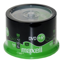Dvd+r 50/set 4.7gb 16x Cake Box Maxell