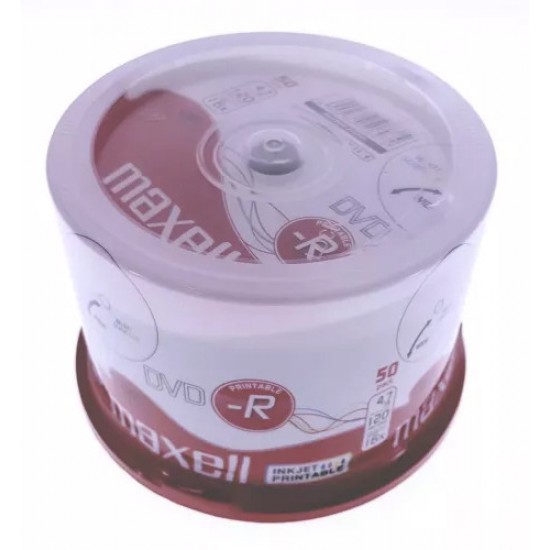 Dvd-r Printabil 50/set 4.7gb 16x Cake Box Maxell