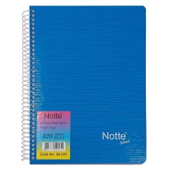 Caiet Spira A5 120 File Dictando Coperta Cartonata Notte