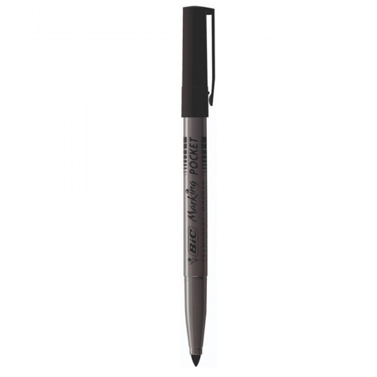 Marker Permanent Negru 1.0mm 1445 Bic