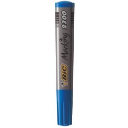 Marker Permanent Albastru Varf Tesit 2300 Bic