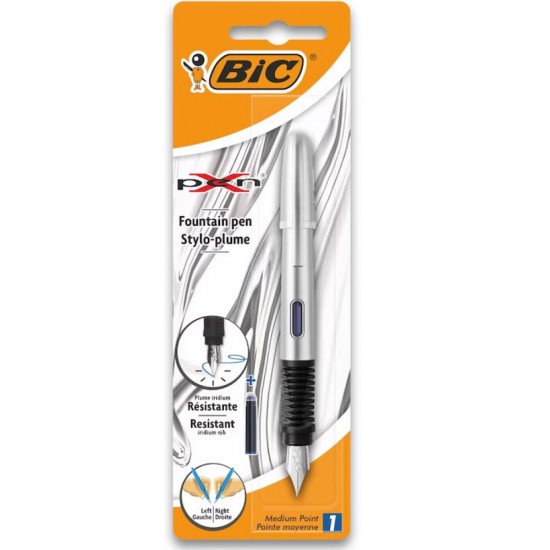 Stilou Xpen Chrome Silver Blister Bic