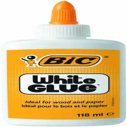 Lipici Lichid 118ml Alb Bic