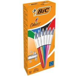 Pix Cu Mecanism 4 Culori Shine Bic