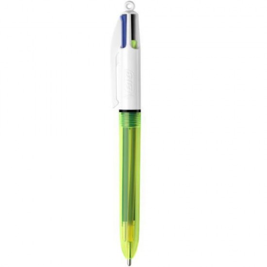 Pix Cu Mecanism 4 Culori Fluo Bic