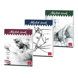 Bloc Desen Schite 17x24 Cm 30 Coli 160g Pigna