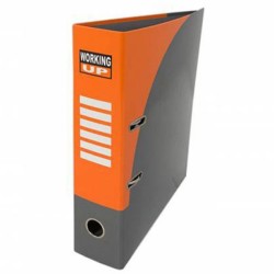 Biblioraft Working Up Portocaliu Cu Cutie 8 Cm Pigna