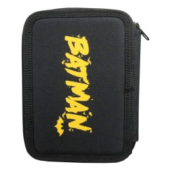 Penar Neechipat 3 Fermoare Batman Negru Pigna