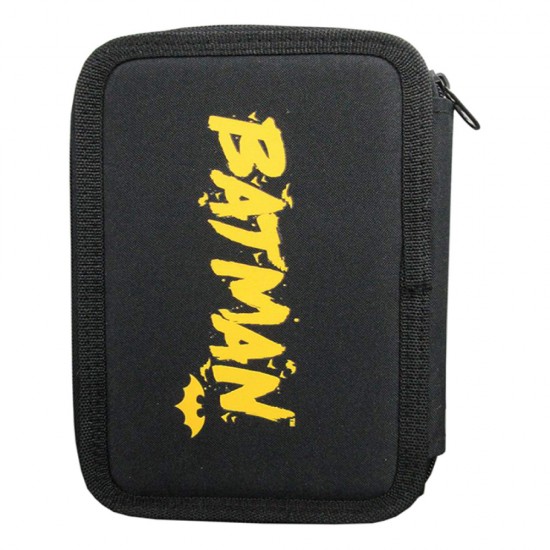 Penar Neechipat 3 Fermoare Batman Negru Pigna