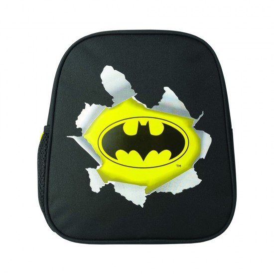 Ghiozdan Gradinita Mini Batman Negru-alb Pigna