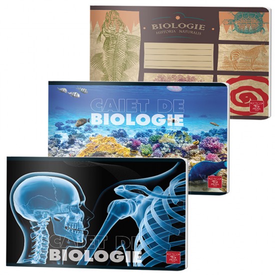 Caiet Biologie 24 File Color Pigna