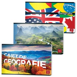 Caiet Geografie 24 File Color Pigna
