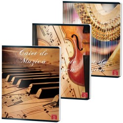 Caiet Muzica A4 24 File Color Pigna