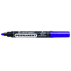 Marker Permanent Albastru Varf Rotund 2.5mm 8566 Centropen