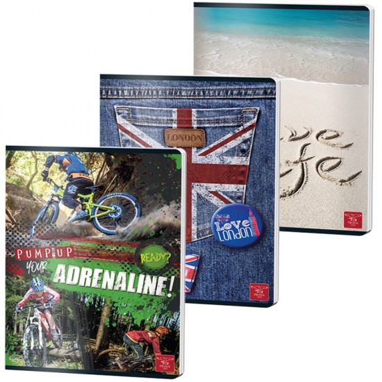 Caiet A4 60 File Dictando Color Pigna