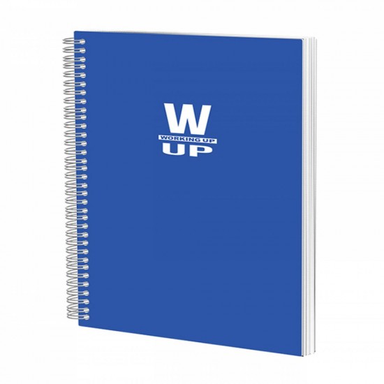 Caiet Spira A4 100 File Aritmetica 60g Coperta Pp Albastru Working Up Pigna