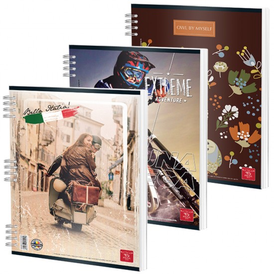 Caiet Spira A4 50 File Aritmetica Color Pigna