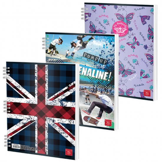 Caiet Spira A4 80 File Dictando Color Pigna