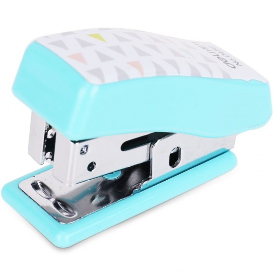 Capsator DELI Mini 12 Coli + Capse Nr.10, Culoare Diverse Modele