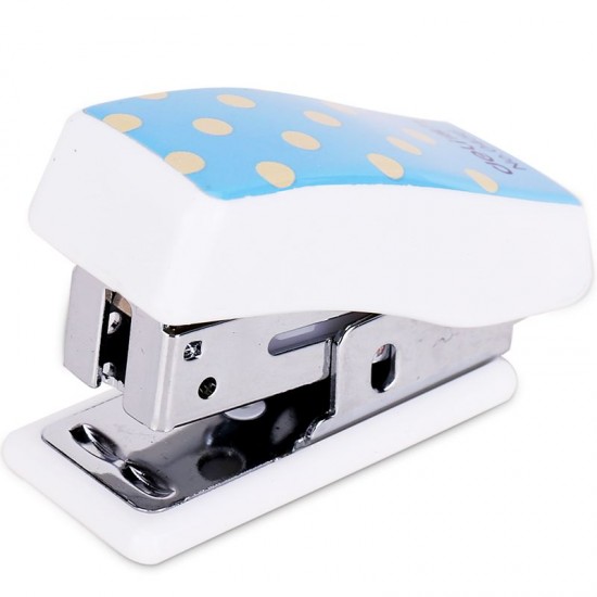 Capsator DELI Mini 12 Coli + Capse Nr.10, Culoare Diverse Modele