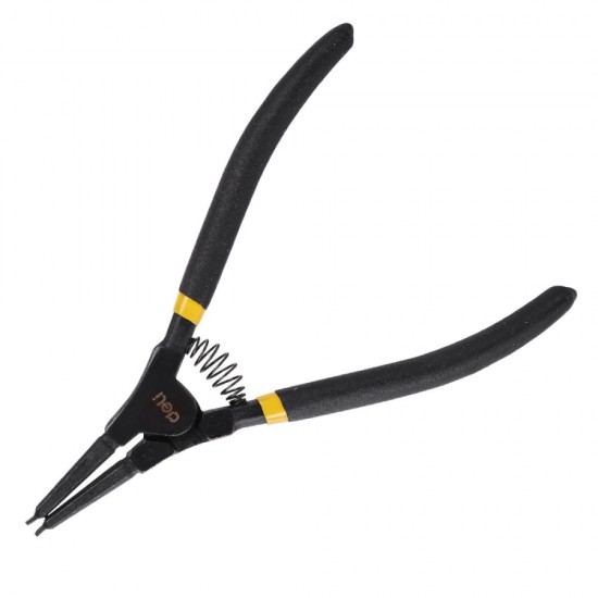 CLESTE CU VARF SUBTIRE 7 INCH NEGRU DL20022 DELI