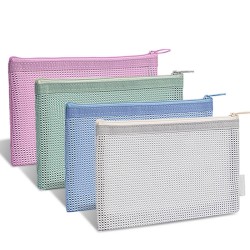Etui Mesh Textil Color Pt Accesorii Deli